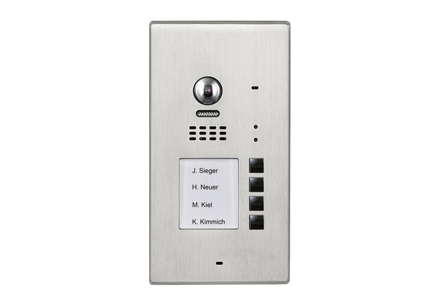BALTER EVIDA RFID Edelstahl-Türstation – SILVER-4B-AP BUS