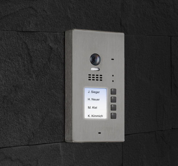 BALTER EVIDA RFID Edelstahl-Türstation – SILVER-4B-AP BUS