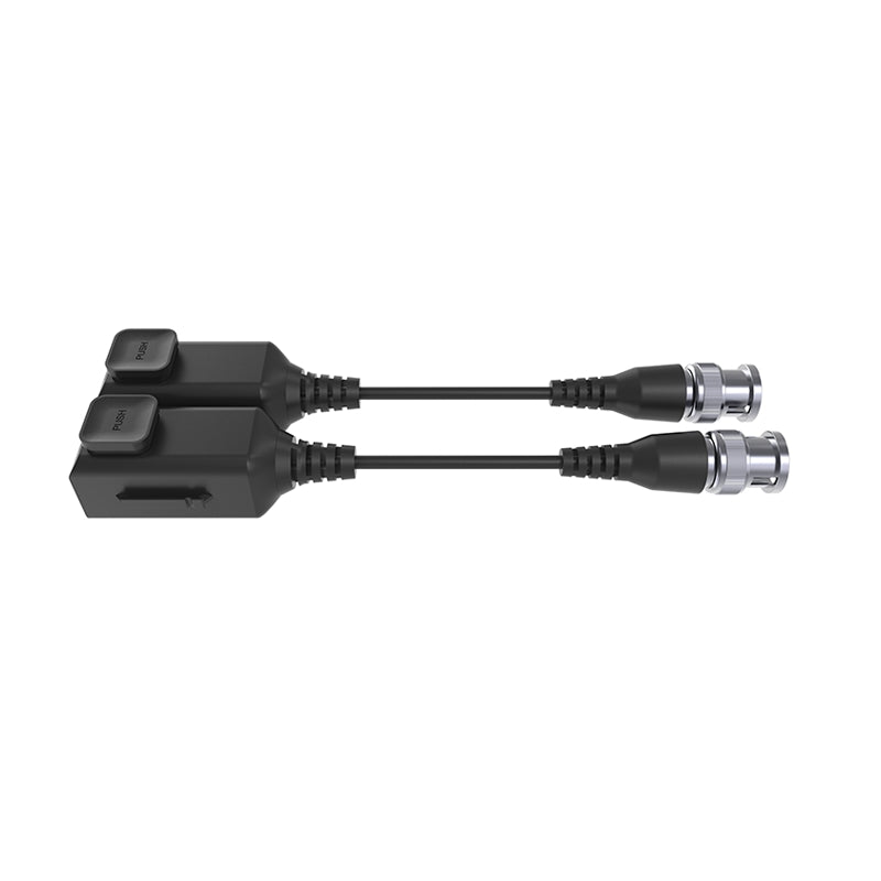 Passiver 4K Analog 2-Draht Sender/Empfänger-Set für TVI-, CVI-, AHD-Kameras bis 8.0MP – SW-UTP101P