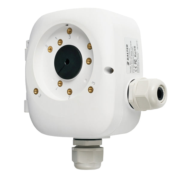 BALTER Professionelle Junction Box für Außenkameras der Balter Small Business Serie, Wandmontage geeignet, Weiß – BAL-JB1050W