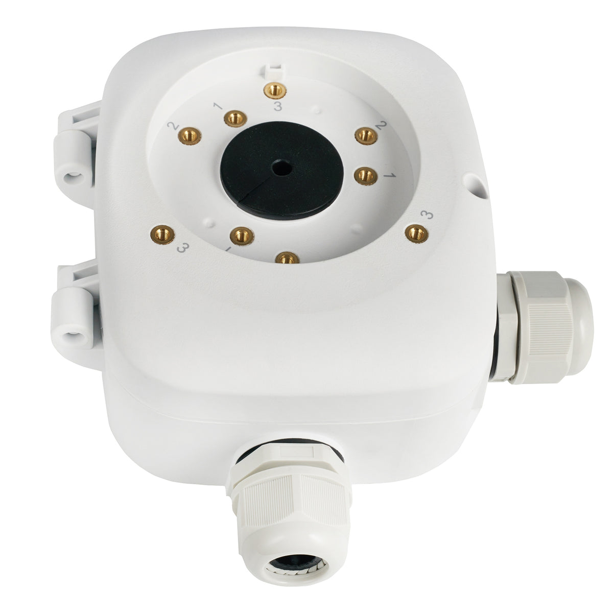BALTER Professionelle Junction Box für Außenkameras der Balter Small Business Serie, Wandmontage geeignet, Weiß – BAL-JB1050W