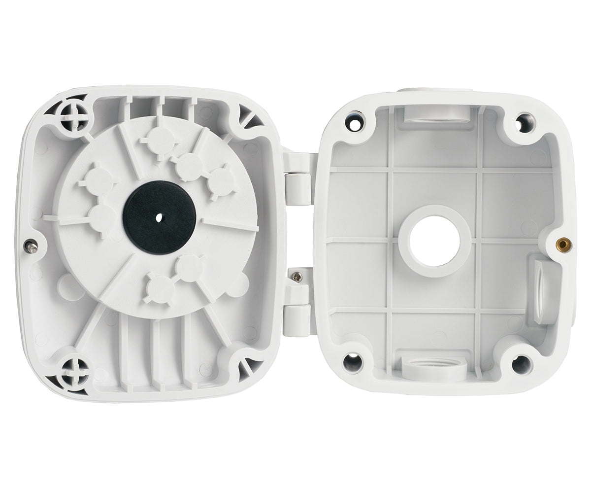 BALTER Professionelle Junction Box für Außenkameras der Balter Small Business Serie, Wandmontage geeignet, Weiß – BAL-JB1050W
