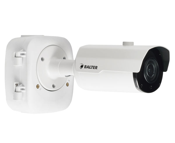 HD-T5141R – BALTER 5.0MP EXIR TVI / CVI / AHD / CVBS Außenkamera, 2.8-12mm Motorzoom, Autofokus, Nachtsicht 40m, 2560x1944p, Smart-IR, 12V DC, IK10, IP67
