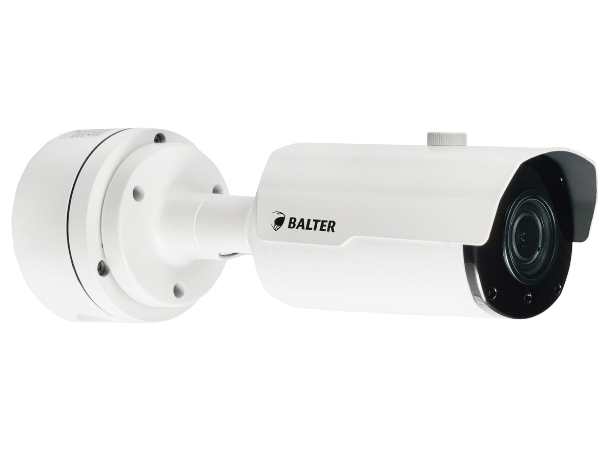 HD-T5141R – BALTER 5.0MP EXIR TVI / CVI / AHD / CVBS Außenkamera, 2.8-12mm Motorzoom, Autofokus, Nachtsicht 40m, 2560x1944p, Smart-IR, 12V DC, IK10, IP67