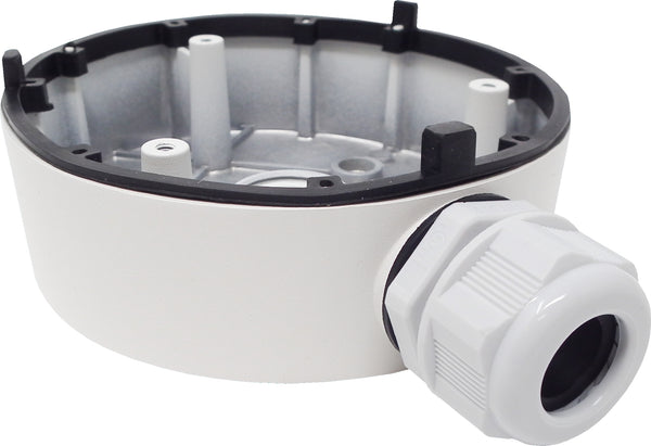 NEOSTAR Junction Box / Anschlussdose für mini Dome-Kameras wie z.B. NTI-D8007IR-PE, Aluminium – CM-JB-DOME-D46