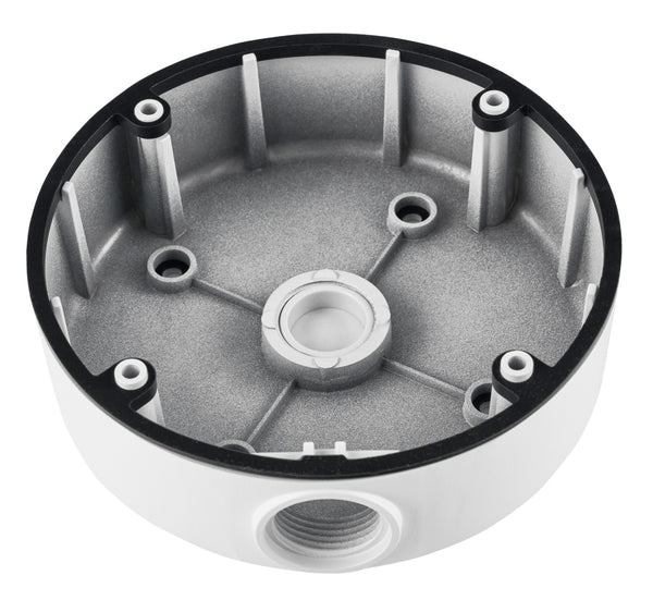 BALTER Junction Box für vandalensichere IP Dome-Kameras: IP-D1543VRi, IP-D1843VRi und HD-DP5141R – BAL-JBD1125W