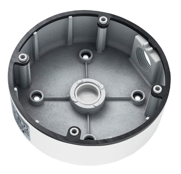 BALTER Junction Box für vandalensichere IP Dome-Kameras: IP-D1543VRi, IP-D1843VRi und HD-DP5141R – BAL-JBD1125W