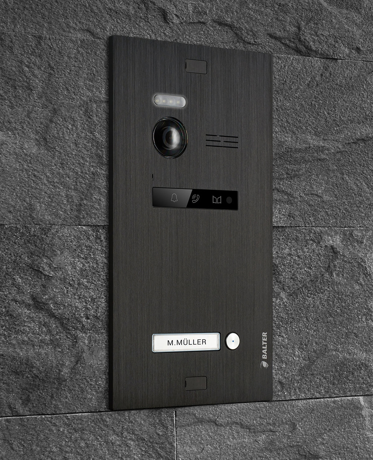 BALTER EVO Türstation – EVO-BLACK-1FAM