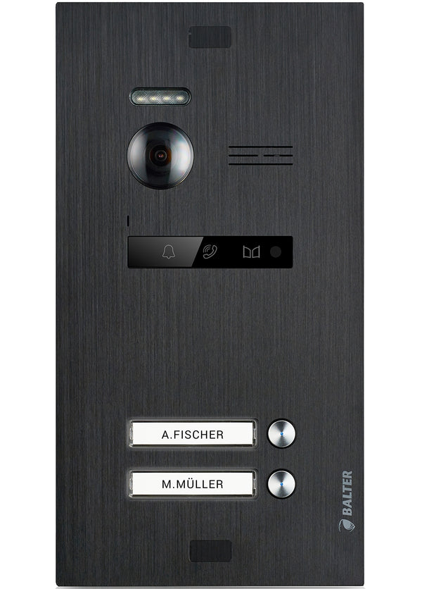 BALTER EVO Türstation – EVO-BLACK-2FAM