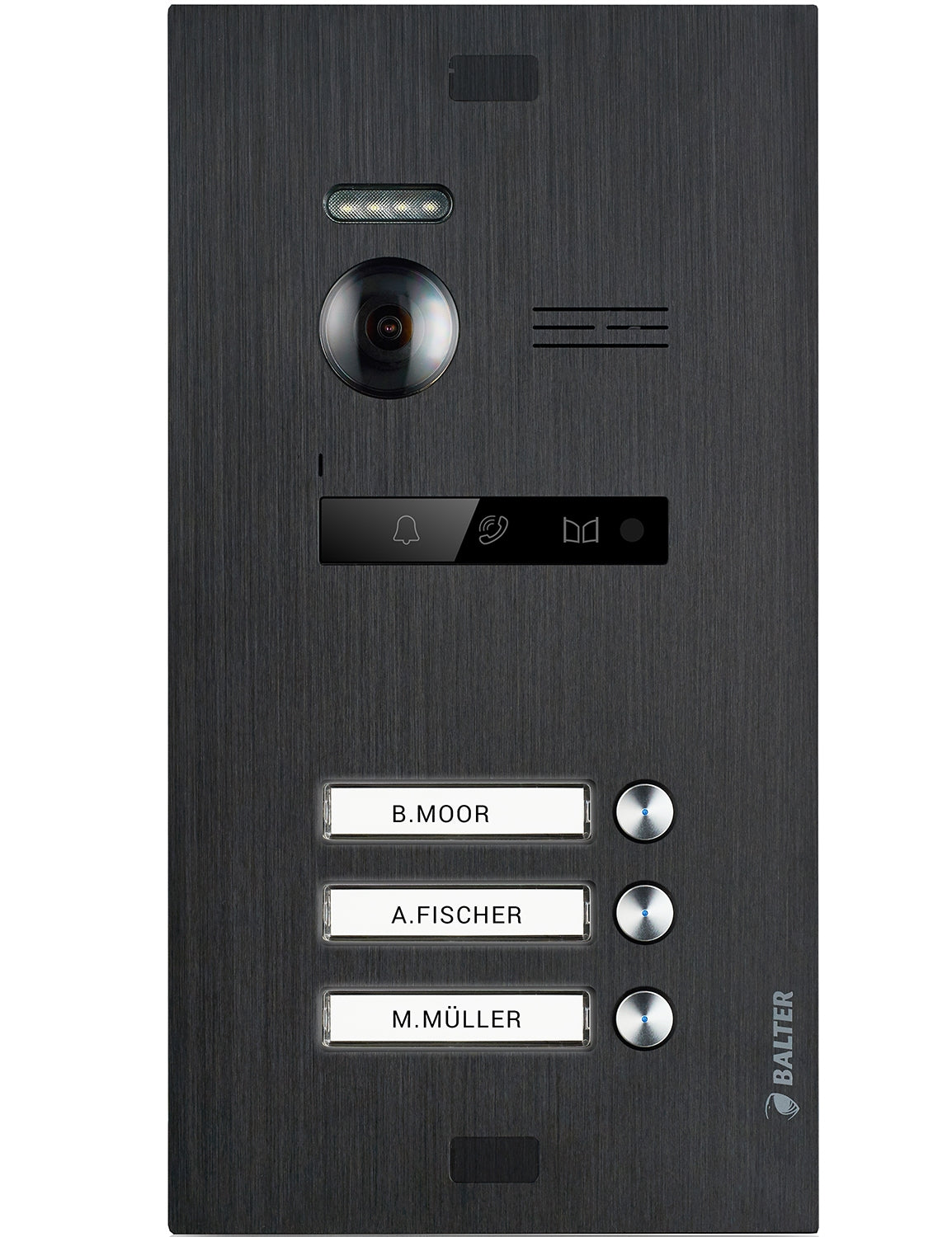 BALTER EVO Türstation – EVO-BLACK-3FAM