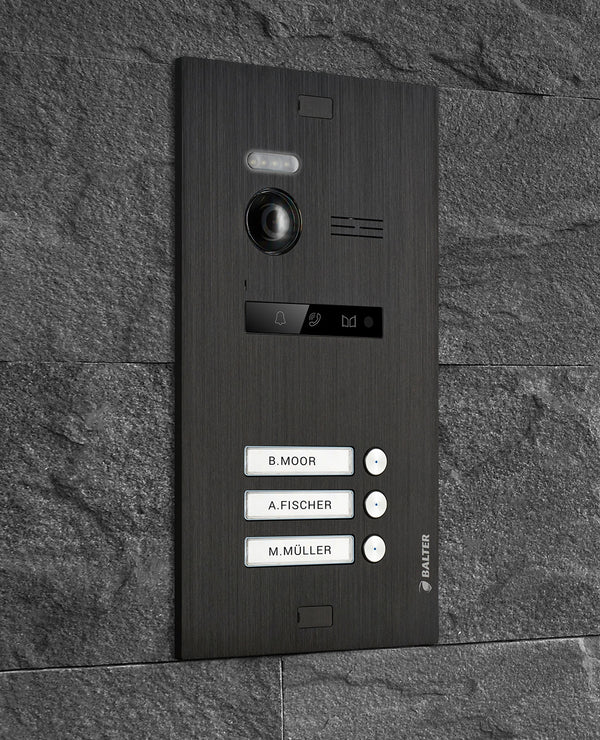 BALTER EVO Türstation – EVO-BLACK-3FAM