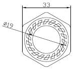 BALTER X PG Wasserdichte Verschraubung, Kunststoff, NPT 3/4" für Anschlussdosen – BCC-A07WJ