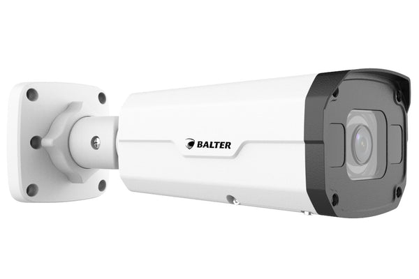 BALTER X PRO NightHawk IP Außenkamera mit 8.0MP, 2.8-12mm Motorzoom, AutoFocus, Nachtsicht 50m, Ultra Low Light, WDR 120dB, D