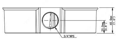 BALTER X Anschlussdose / Junction Box für Fisheye Kameras, D149.2 x 40 mm, Wand- und Deckenmontage, Aluminium, Weiß – BCC-A19
