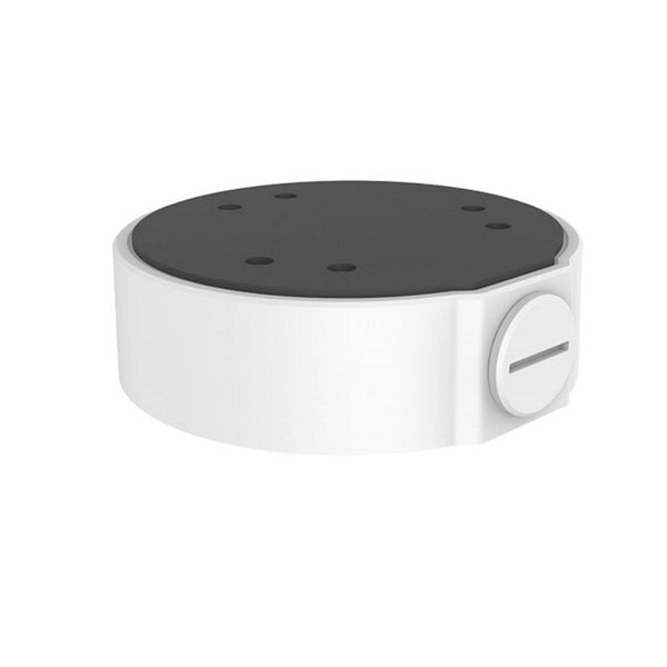 BALTER X  Anschlussdose / Junction Box für mini Dome-Kameras mit Fixbrennweite, D106.6 x 36 mm, Aluminium, Weiß – BCC-A01JB