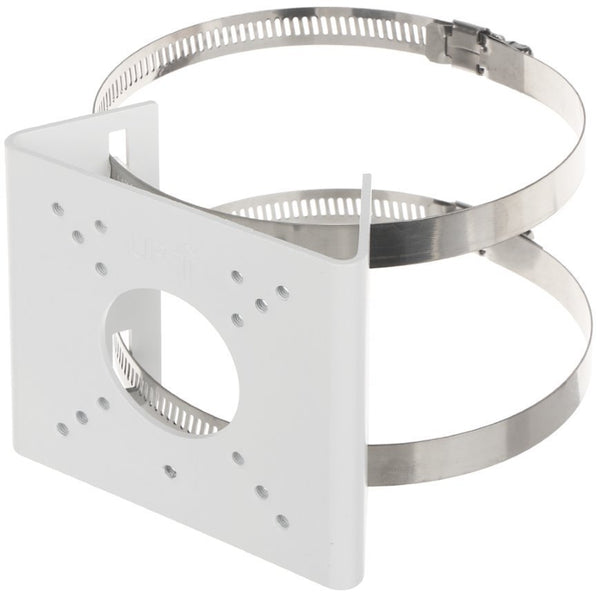 BALTER X Masthalterung für Wandmontagehalterungen, 120 x 120 x 53.4 mm, Verzinktes Blech, Weiß – BCC-A04PM