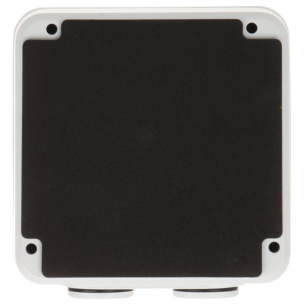 BALTER X Wandhalterung mit Anschlussdose / Junction Box für mini Dome-Kameras, Aluminium, Weiß – BCC-A03WMJB
