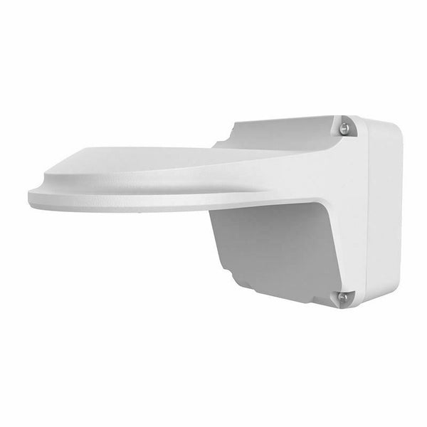 BALTER X Wandhalterung mit Anschlussdose / Junction Box für mini Dome-Kameras, Aluminium, Weiß – BCC-A03WMJB
