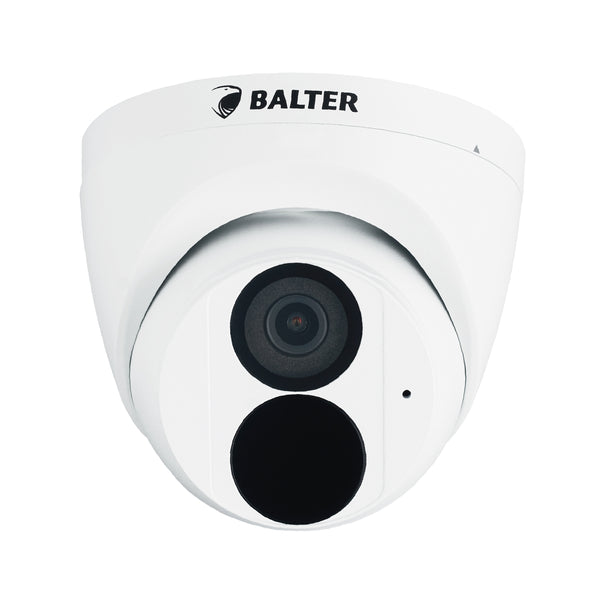 BALTER X ECO IP Eyeball Kamera mit 4.0MP, 2.8mm, Nachtsicht 30m, WDR 120dB, VCA, Privatzonen, Mikrofon, PoE/12V DC, IP67  – I