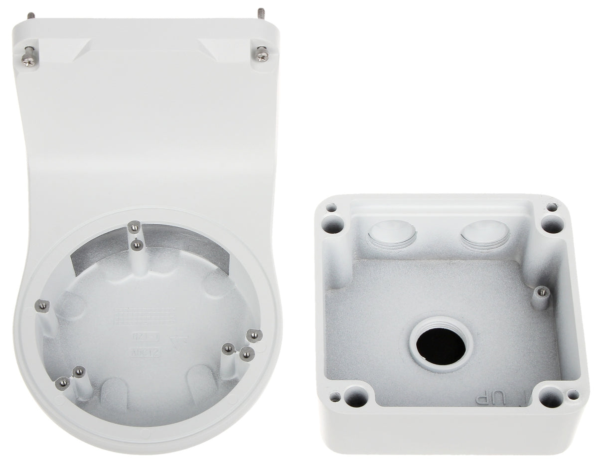 BALTER X Wandhalterung mit Anschlussdose / Junction Box für PRO Dome-Kameras mit Vario- und Motorzoom-Objektiven, 125 x 125 x