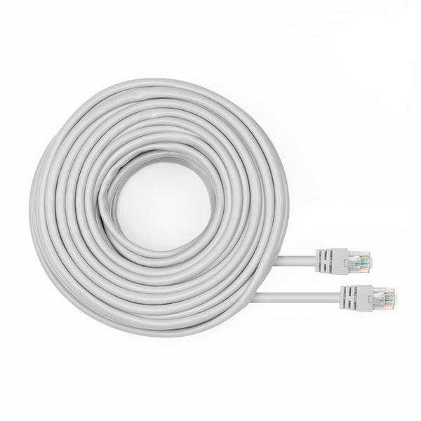 18 Meter CAT.5 Ethernet Gigabit Netzwerkkabel RJ-45, 10/100/1000Mbit/s, weiß – CAT5-18M