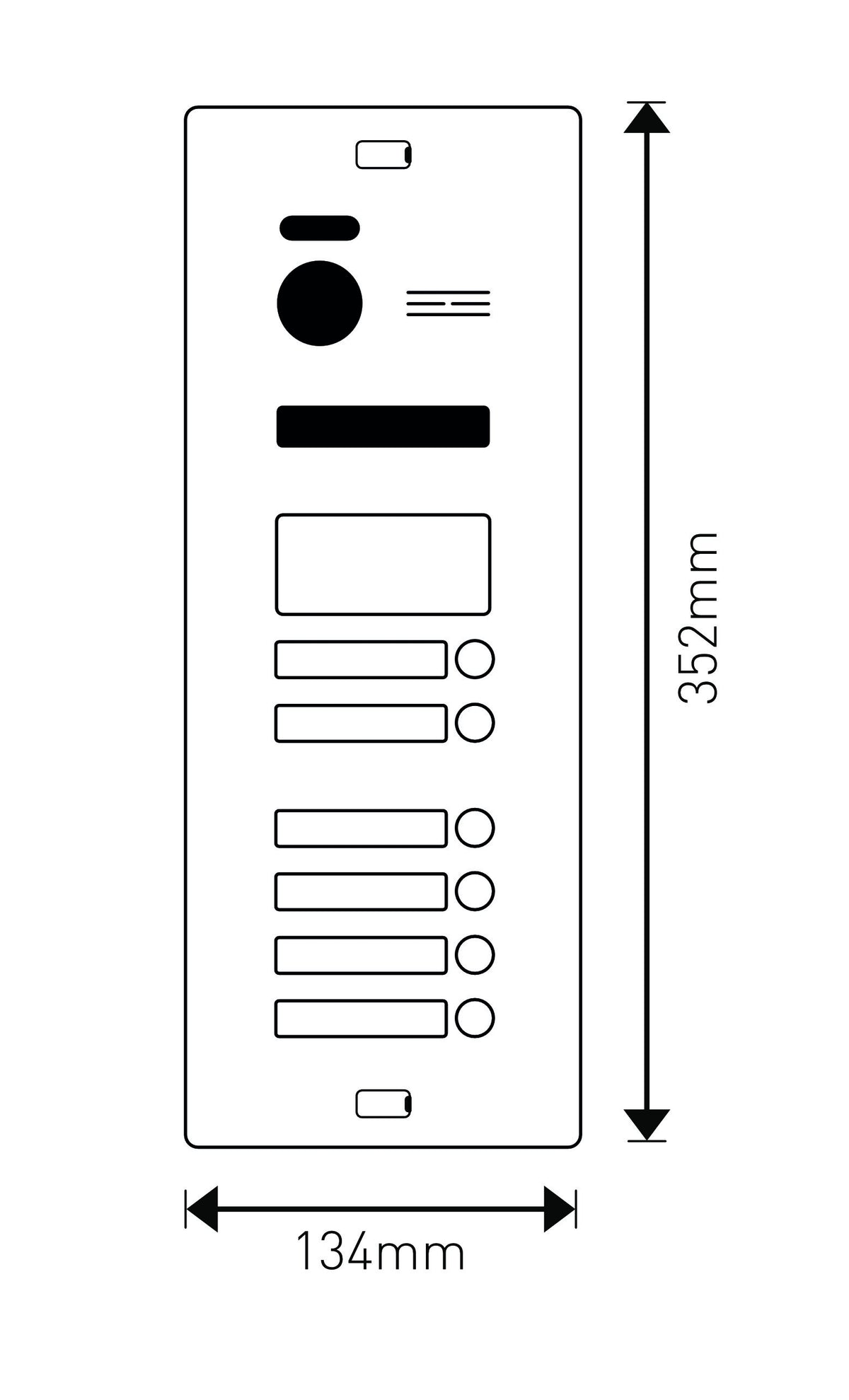 BALTER EVO Türstation – EVO-8FAM