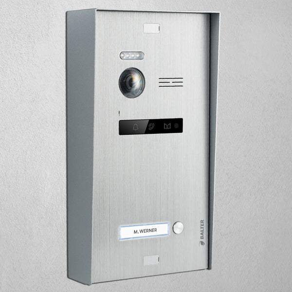 BALTER EVO Aufputzmontagehalterung / Regenschild – EVO-RC-SILVER