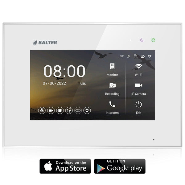 BALTER EVO HD 7-Zoll Videostation – EVO-HD-7M-WIFI