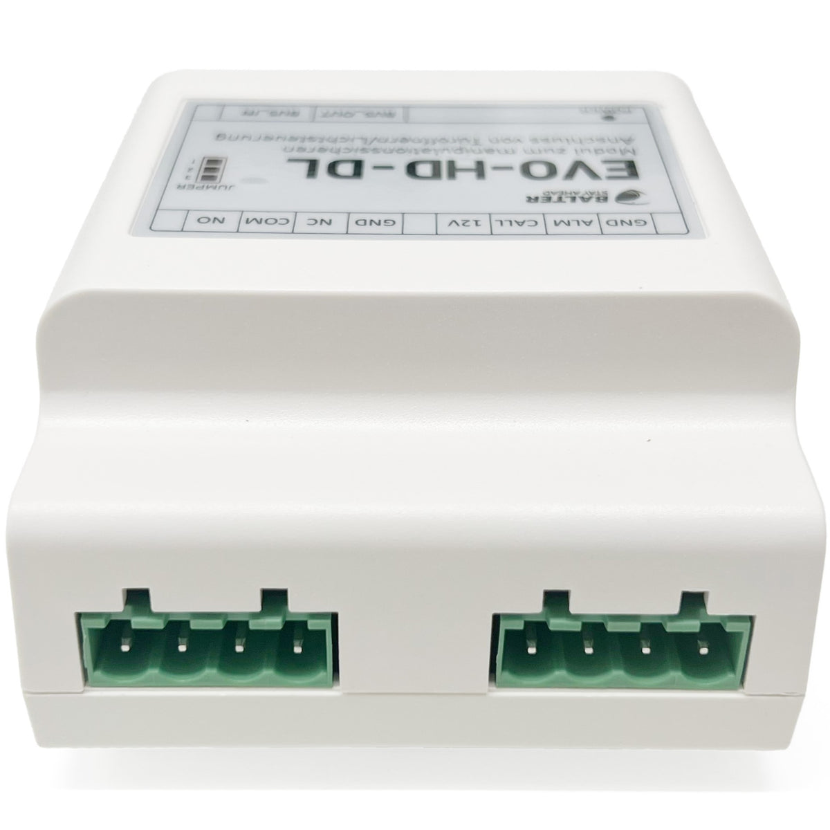 BALTER EVO HD Türöffner Modul, IP über 2-Draht BUS Technologie, Türöffner Steuereinheit für extra Sicherheit, Manipulationssi