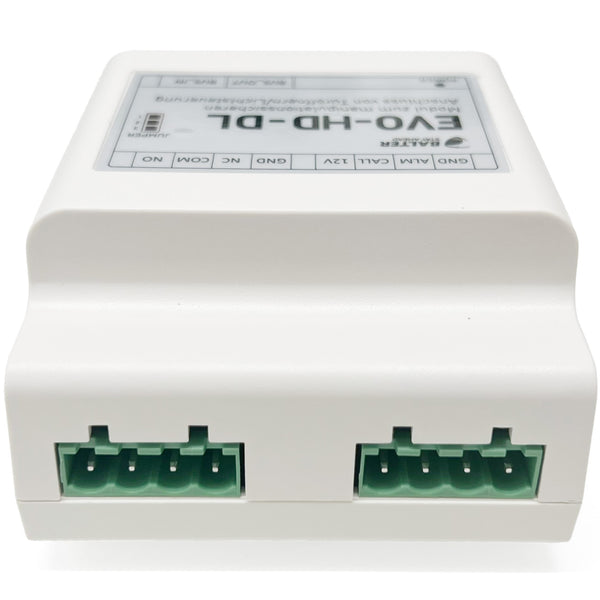 BALTER EVO HD Türöffner Modul, IP über 2-Draht BUS Technologie, Türöffner Steuereinheit für extra Sicherheit, Manipulationssi