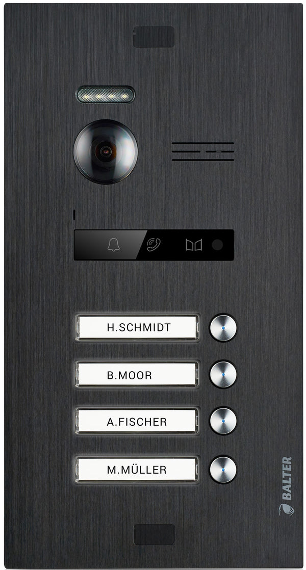 BALTER EVO HD IP-Türstation – EVO-HD-BLACK-4FAM