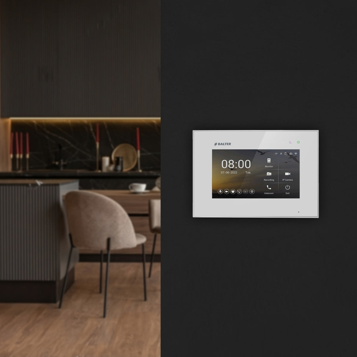 BALTER EVO HD 2-Draht IP-BUS Komplettsystem – EVO-HD-KIT-1FAM
