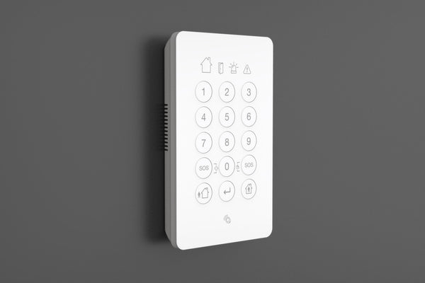 Shepherd Alarm System - 2-Way Wireless Advanced Icon Keypad with RFID Reader for Shepherd Control Panels, Easy and user-frien