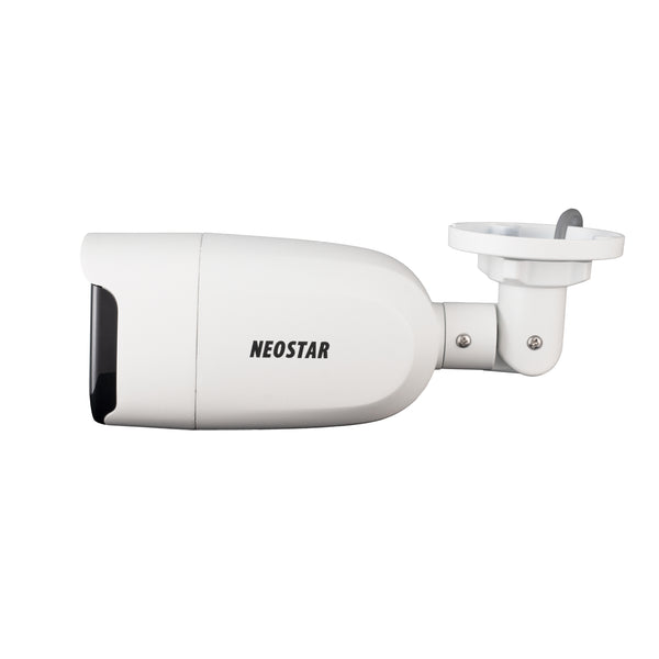NEOSTAR 5.0MP TVI / AHD / CVI / CVBS 24H-Color Außenkamera, 2.8mm, Weißlicht-Nachtsicht 40m, Ultra-Low Light, WDR 130dB, 12V 