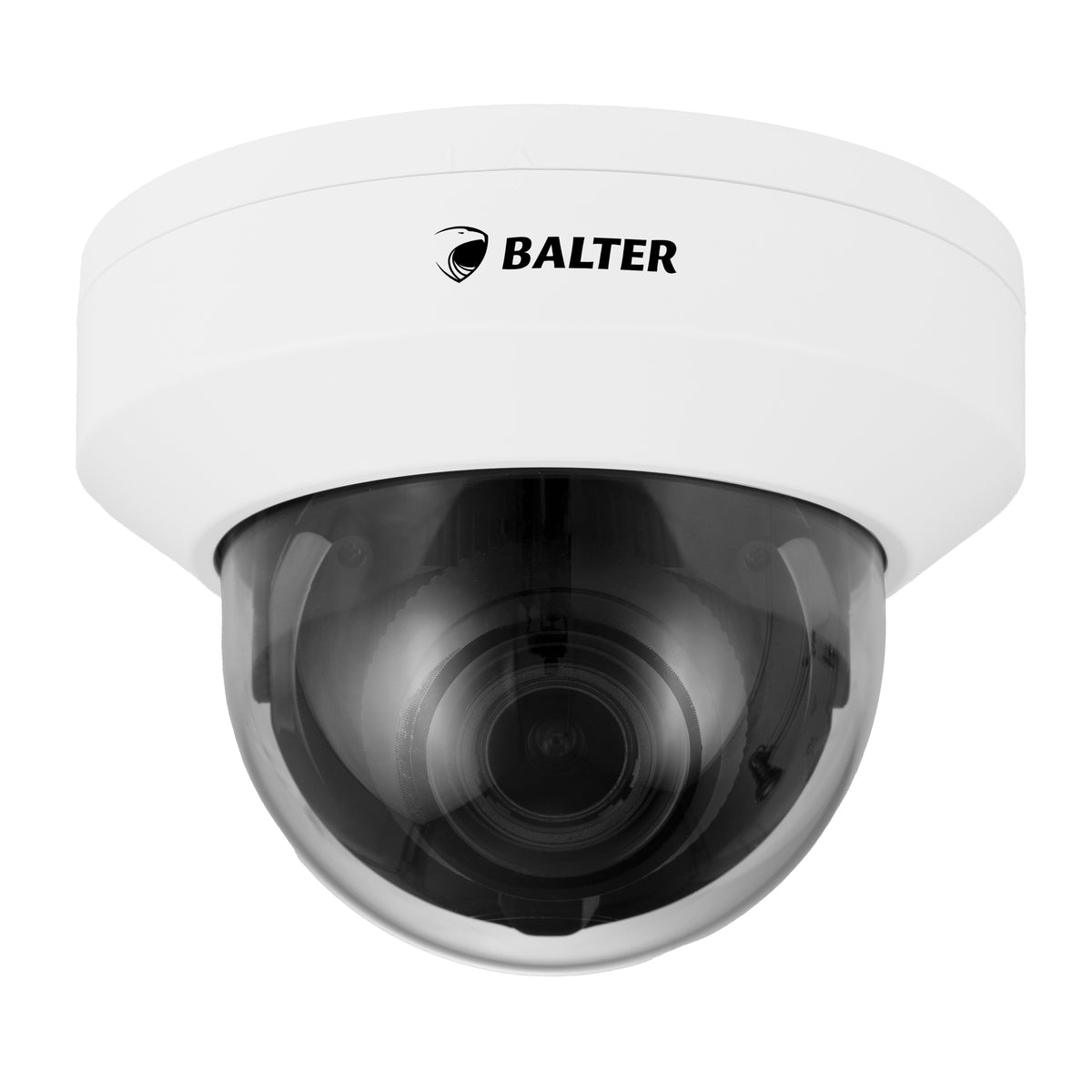 BALTER 8.0MP EXIR Analog HD Dome-Kamera, 2.8-12mm Motorzoom, Nachtsicht 40m, Smart-IR, WDR 120dB, Privatzonen, TVI / AHD / CV
