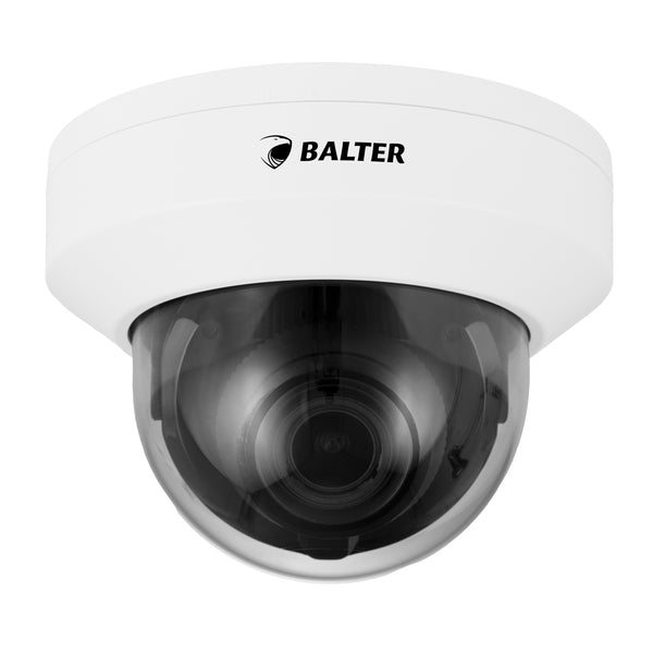 BALTER 8.0MP EXIR Analog HD Dome-Kamera, 2.8-12mm Motorzoom, Nachtsicht 40m, Smart-IR, WDR 120dB, Privatzonen, TVI / AHD / CV