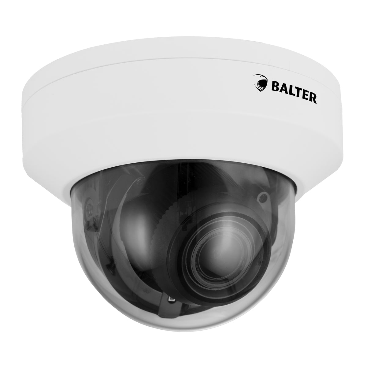 BALTER 8.0MP EXIR Analog HD Dome-Kamera, 2.8-12mm Motorzoom, Nachtsicht 40m, Smart-IR, WDR 120dB, Privatzonen, TVI / AHD / CV