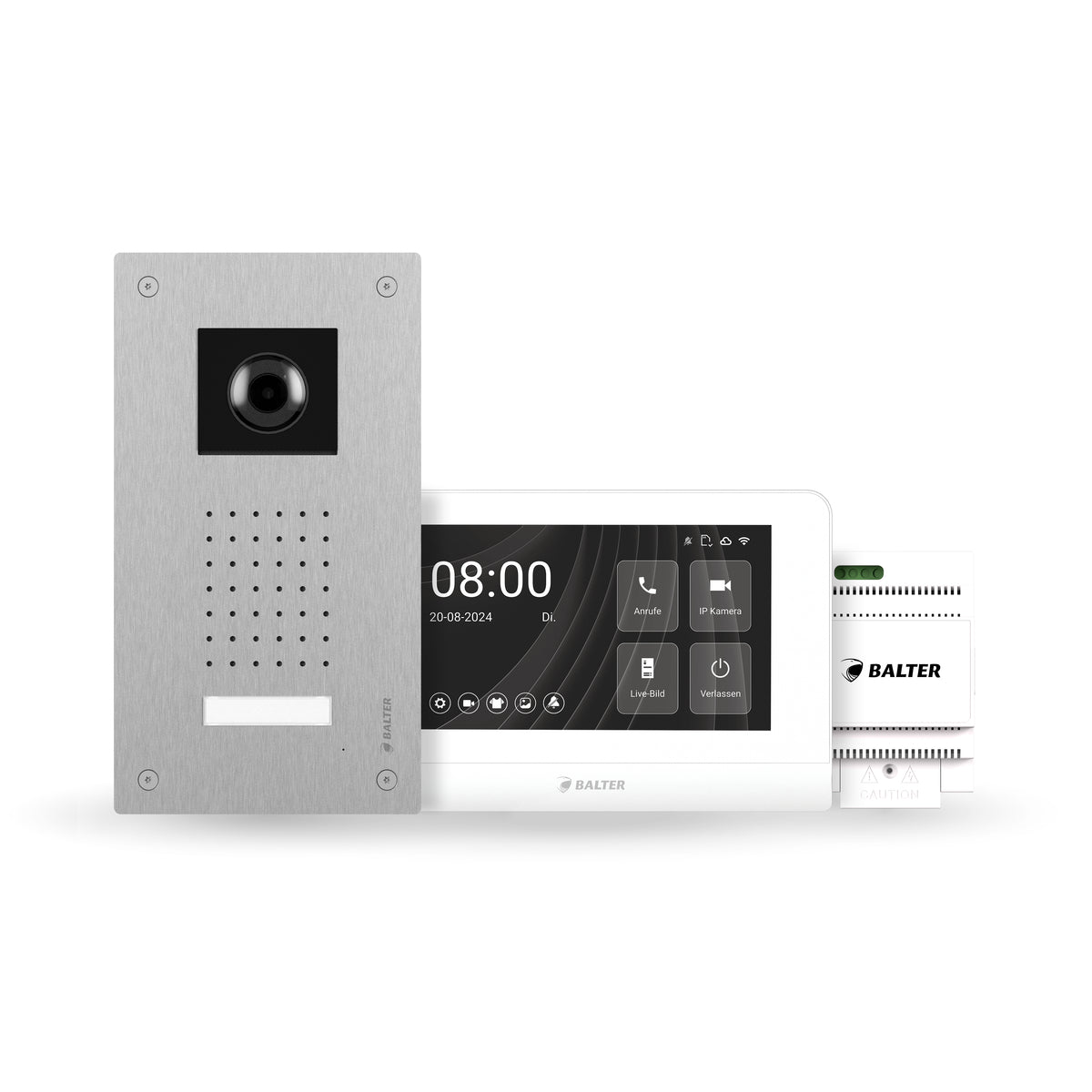 BALTER ENTRI L 2-Draht IP-BUS Komplettsystem – ENTRI-L-SET