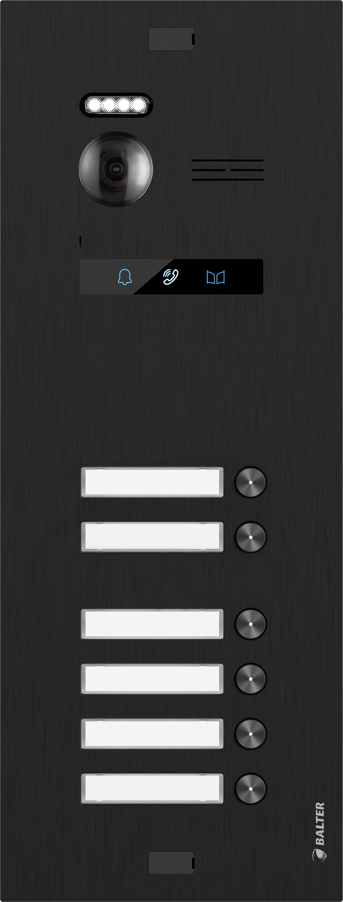 BALTER EVO HD IP-Türstation – EVO-HD-BLACK-6FAM