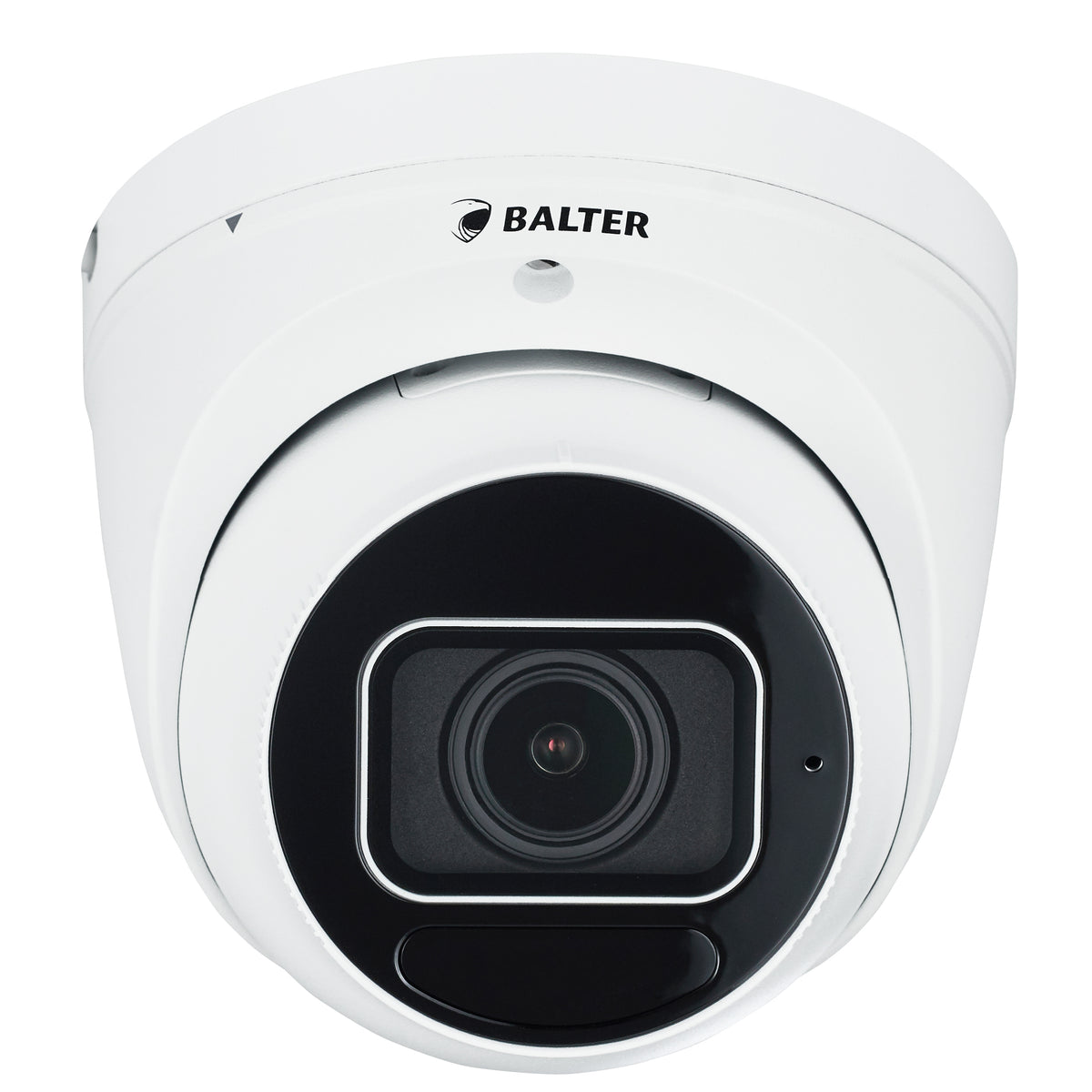 BALTER X ECO Vandalensichere IP Eyeball Kamera mit 5.0MP Auflösung, 2.8-12mm Motorzoom-Objektiv, 1/2.7" Sensor, Nachtsicht bi