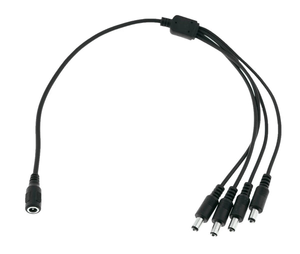 4er Strom Verteiler für cctv Überwachnungskameras 4x Strom Splitter Kabel 12V DC – AVZ40