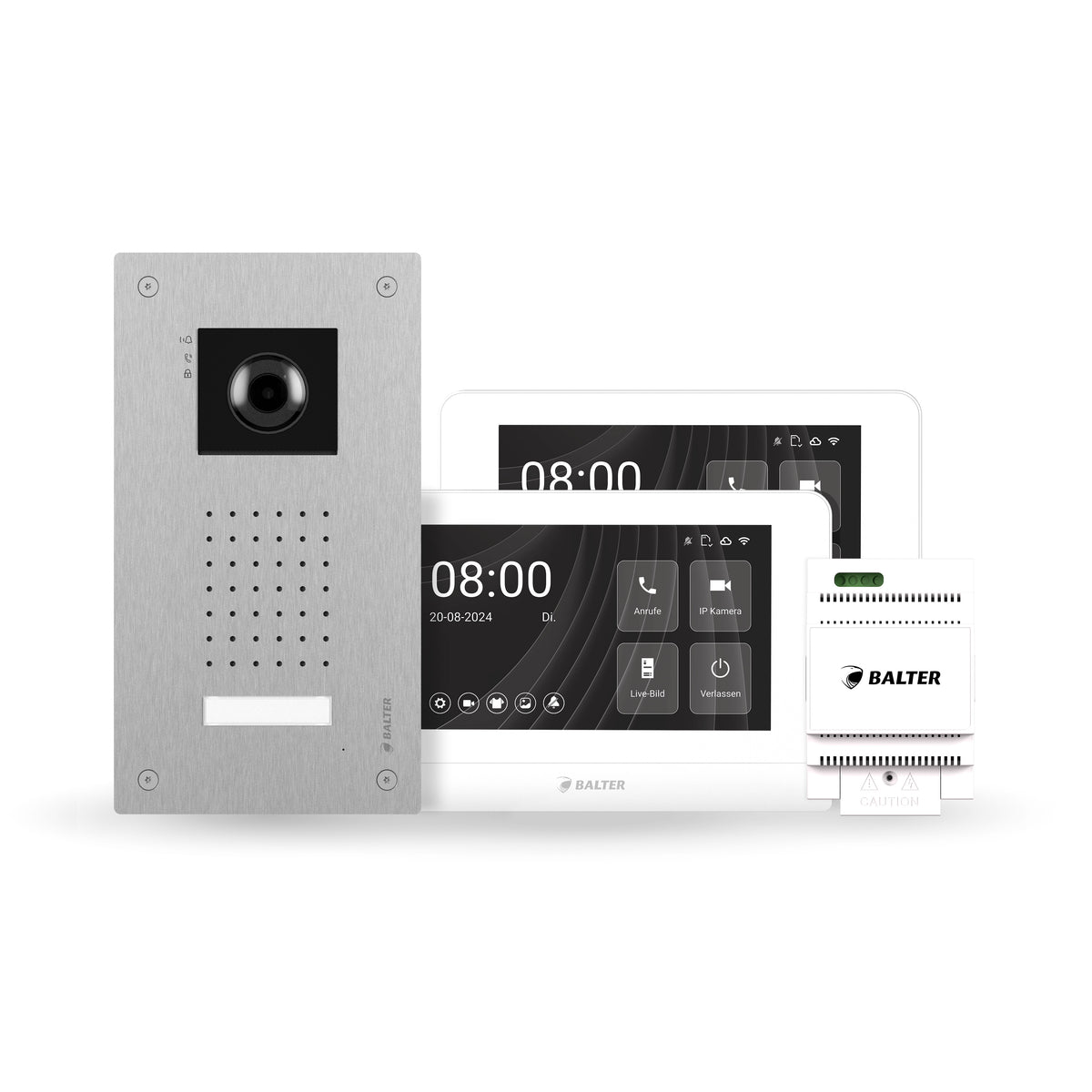 BALTER ENTRI L 2-Draht IP-BUS Komplettsystem – ENTRI-L-SET-2M