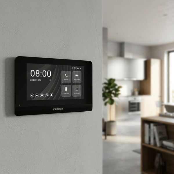 BALTER ENTRI L 2-Draht IP-BUS Komplettsystem – ENTRI-L-SET-BLACK