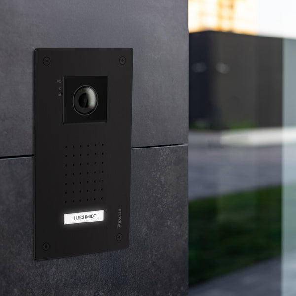 BALTER ENTRI L 2-Draht IP-BUS Komplettsystem – ENTRI-L-SET-BLACK-2M