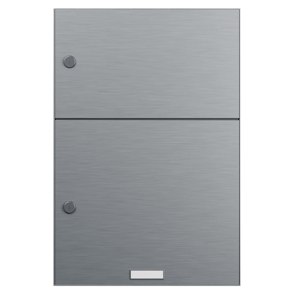 BALTER Durchwurfbriefkasten für 1 Einheit, integrierte EVO-HD-PRO-Module: Kameramodul und Audiomodul mit 1 Ruftaste, Video-Tü