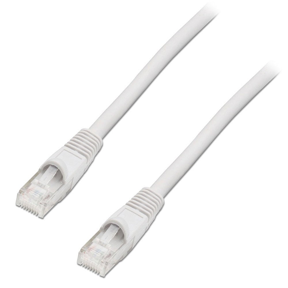 10 Meter CAT.6 Ethernet Gigabit Netzwerkkabel RJ-45, 10/100/1000Mbit/s, S/FTP, PiMF, weiß – CAT6-10M