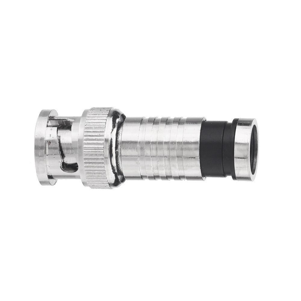 NEOSTAR BNC Kompressions-Stecker für RG6 und RG59 Videokabel mit Gold-Pin – BM-Z06