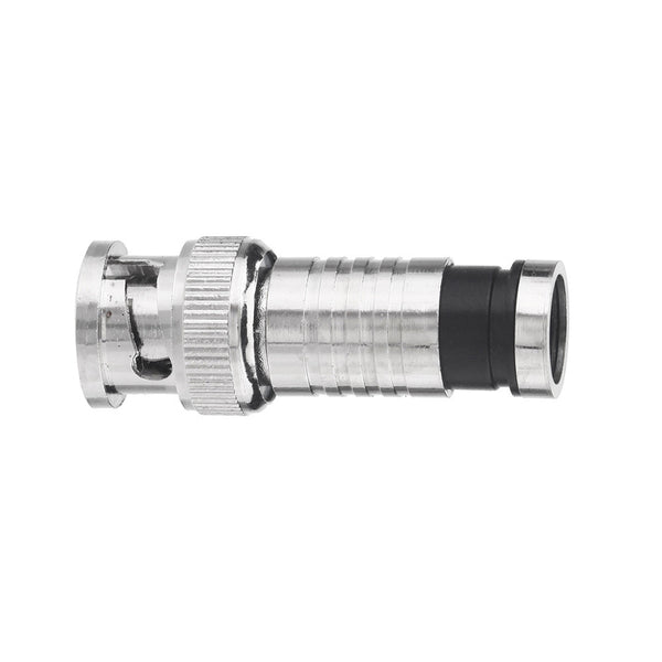 NEOSTAR BNC Kompressions-Stecker für RG6 und RG59 Videokabel mit Gold-Pin – BM-Z06