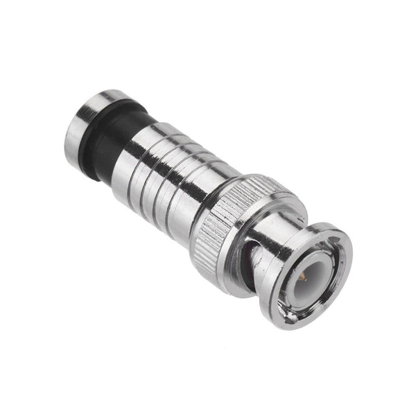 NEOSTAR BNC Kompressions-Stecker für RG6 und RG59 Videokabel mit Gold-Pin – BM-Z06