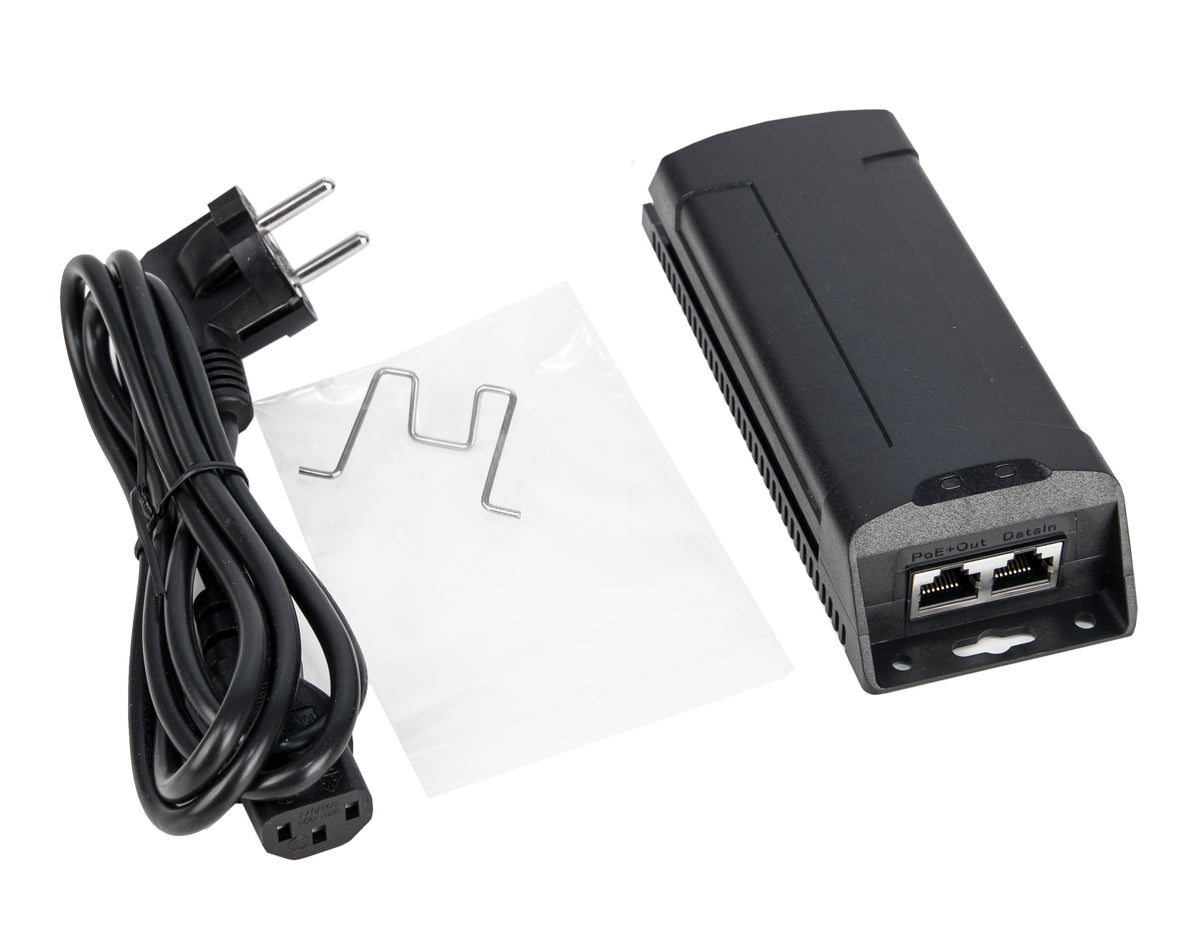 Gigabit PoE Plus Injector, 60 Watt Leistung, 10/100/1000Mbps, Überspannungsschutz – POE-116GE